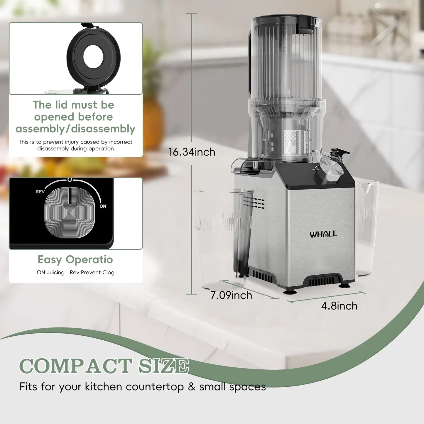 Smoothio Cold Press Juicer by WHALL