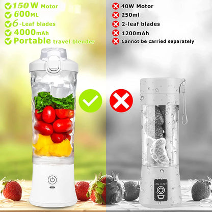 Smoothio 600ML Portable Electric Blender