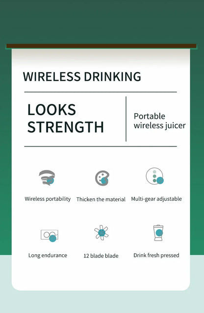 Smoothio 700ML Smart Portable Blender